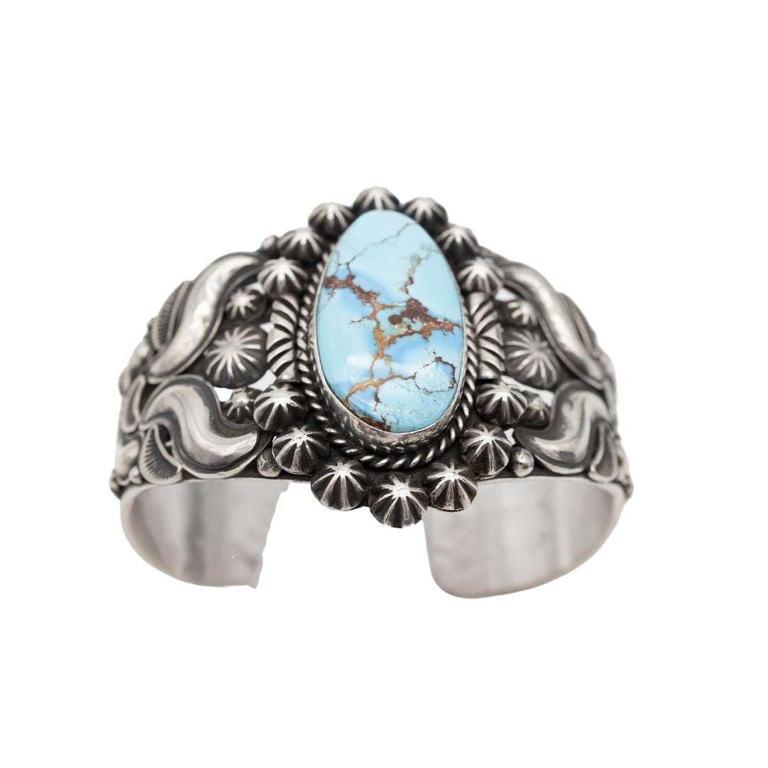 Cluster Wrap Cuff in Golden Hills Turquoise