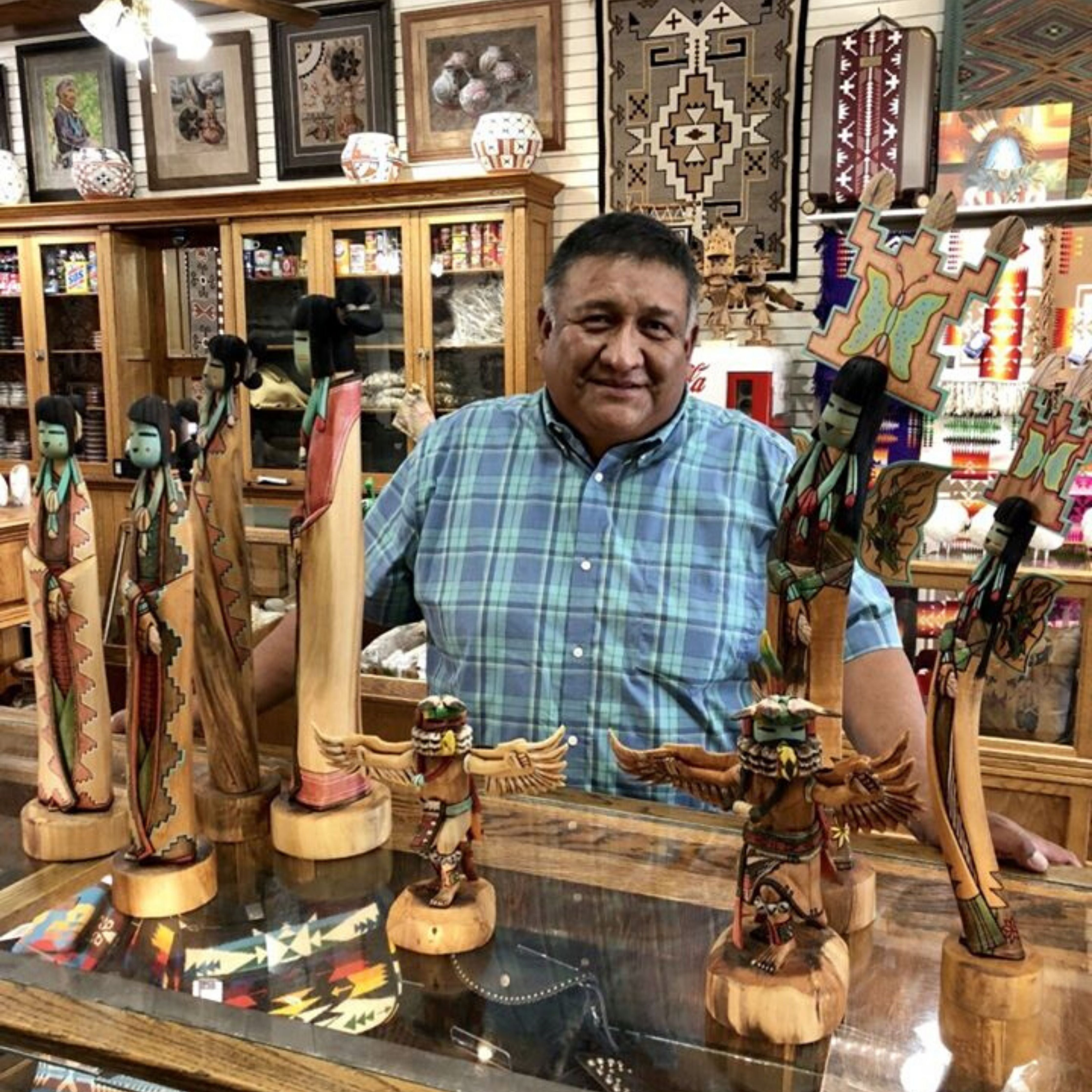 Dennis Ross - Hopi Kachina Doll Creator – Tanner Trading