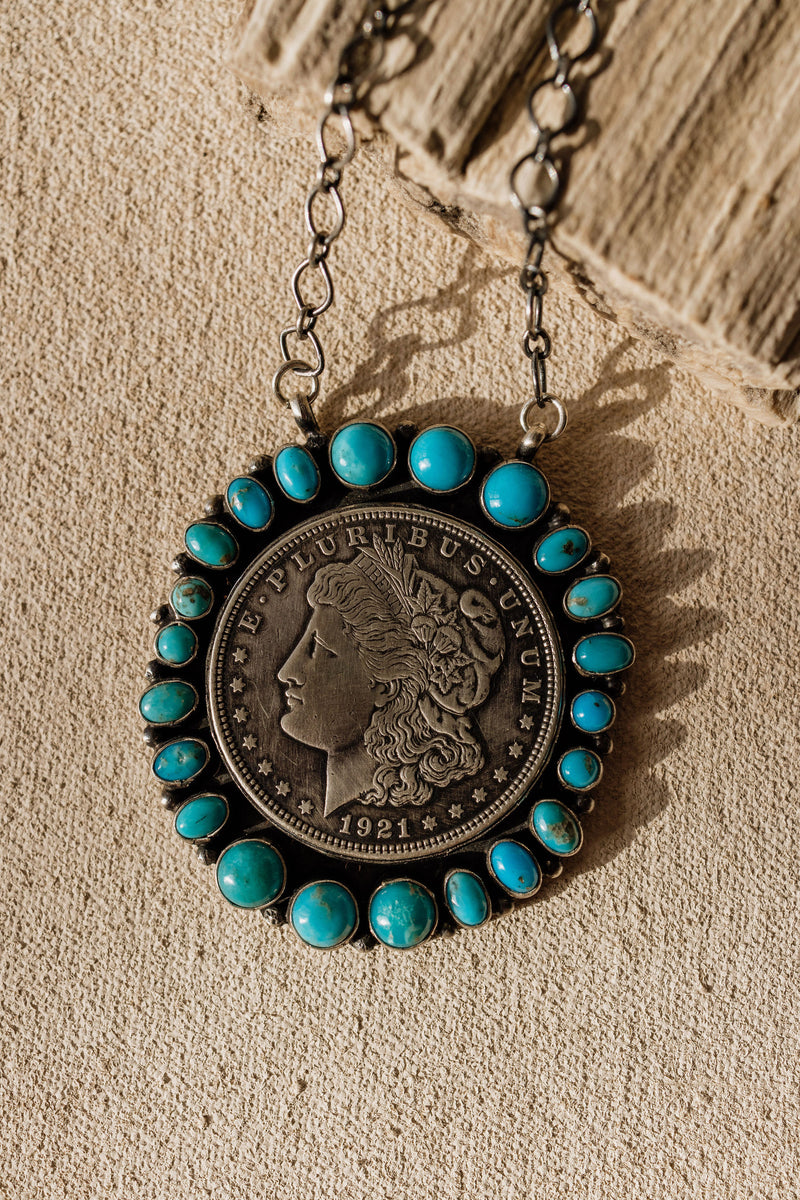 Silver Coin Necklace – Tanner Trading