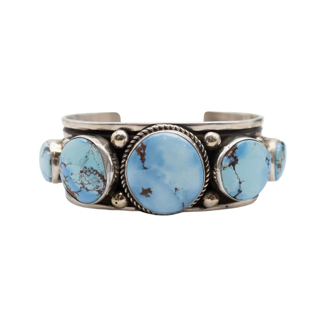 Albert Jake Golden Hills Turquoise Cuff | Tanner Trading